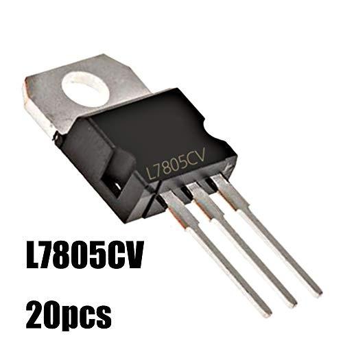 20pcs 7805 Voltage Regulator L7805 3-Pin Linear Regulator IC L7805CV C｜zappinya｜04