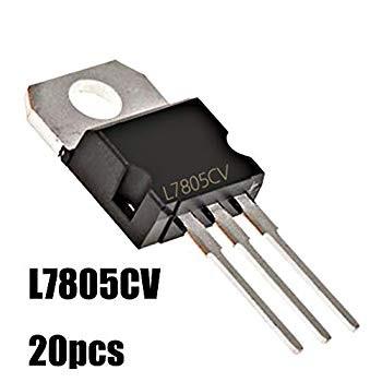20pcs 7805 Voltage Regulator L7805 3-Pin Linear Regulator IC L7805CV C｜zappinya｜07