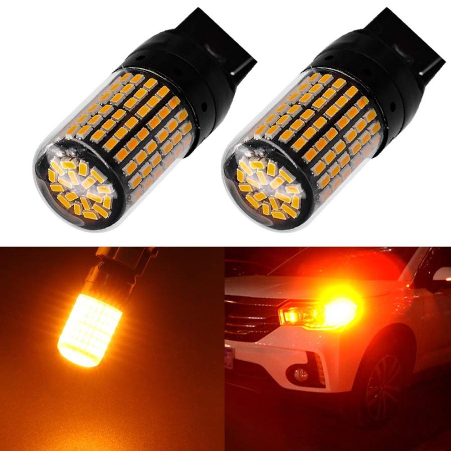 HUIQIAODS 12-24V Super Bright 3014 SALE 37%OFF SMD Yellow Power T20 Low 7440 57％以上節約 7443