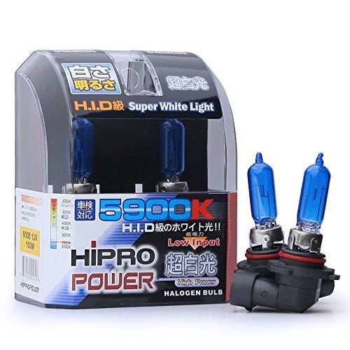 Hipro Power 今月限定／特別大特価 9005 送料無料 即納 100 Watts Super HID Halogen Xenon White Bul Headlight