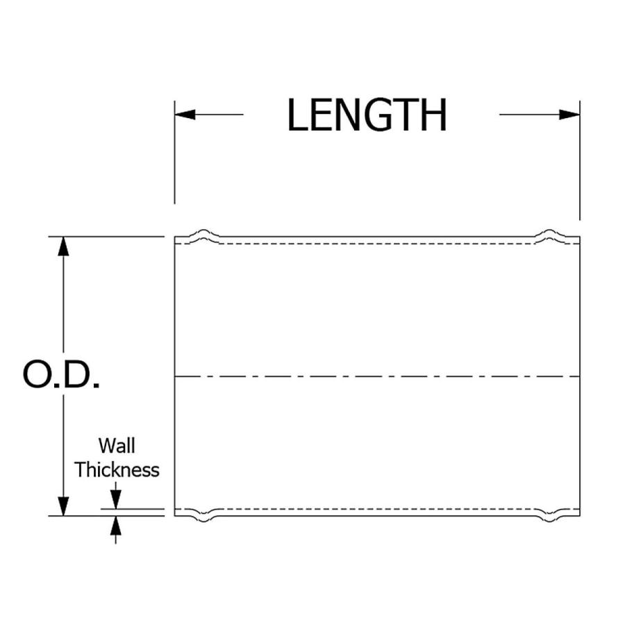限定価格セール Hps Aj400 0 6061 T6 Aluminum Joiner Tubing With Bead Roll 16 Gauge 想像を超えての Nicmosul Org