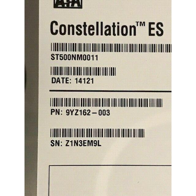 真新しいシーゲイトハードドライブST500NM011