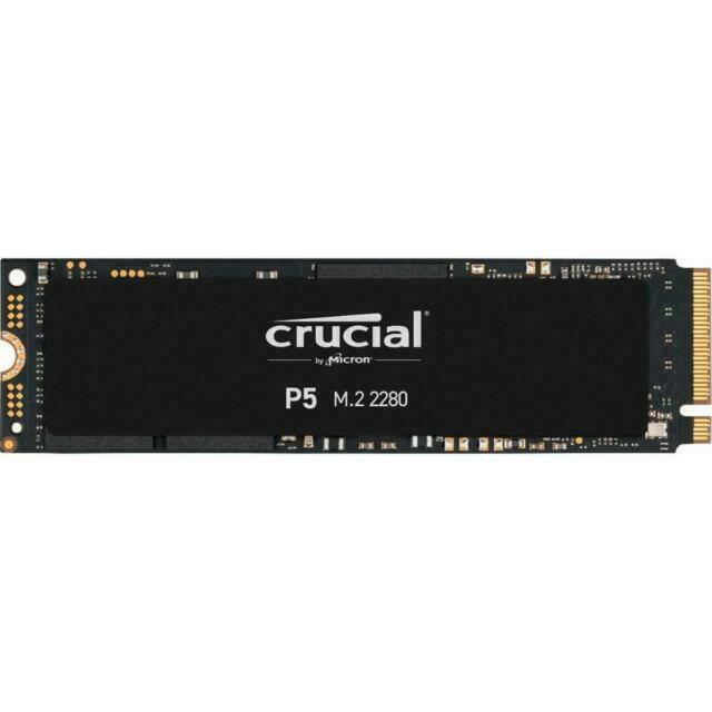 値下げしました crucial - P5 2TB 3D NAND PCIe Gen 3 X4 NVME内部