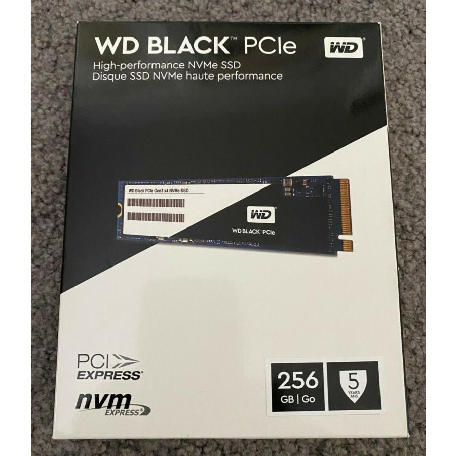 WD 256GB SSD M.2 PCIe NVME