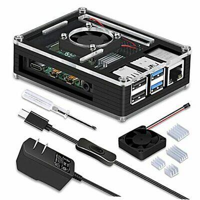 ファン付きラズベリーPI 4ケース