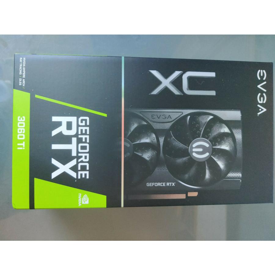 EVGA GeForce ジーフォース RTX 3060 TI XCゲーム8GB GDDR6