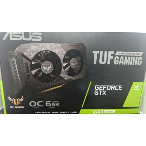 熱販売ASUS TUFゲームGeForce ジーフォース GTX 1660スーパーOC 6GB