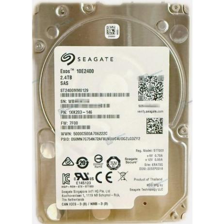 1年保証】Seagate ST2400MM0129 Exos 2.4TB 2.5