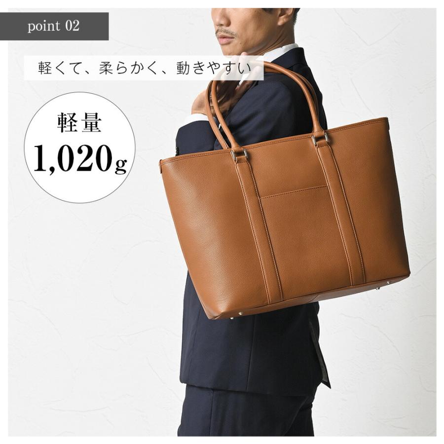 JOYA（ジョヤ） ビジネスバッグ メンズ 本革 トートバッグ 軽量 大容量