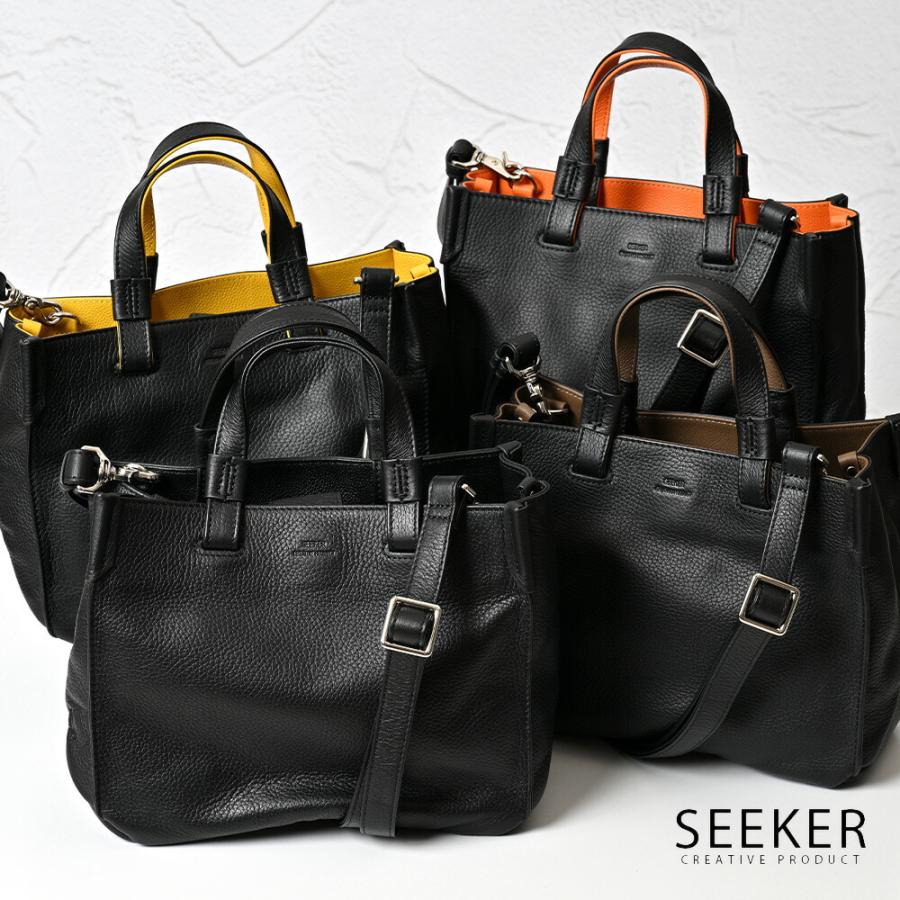 SEEKER（シーカー） ミニショルダーバッグ メンズ 縦型 2way