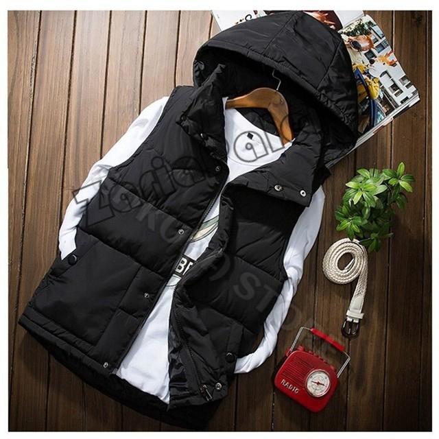 付与 ダウンベスト メンズ 秋冬 男女兼用べスト フード付き キルティング ベスト アウター デザイン ファッション 人気 秋 新作 Room31 Co Za