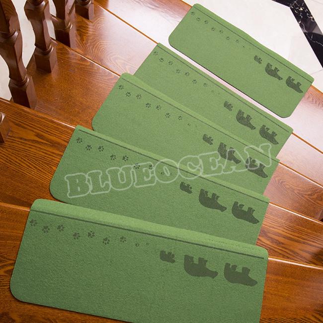 階段マット 滑り止め 6枚セット クーポン割引あり おしゃれ 屋内 犬 防音 洗える 激安正規品 厚手 55 傷防止 階段カーペット 5cm