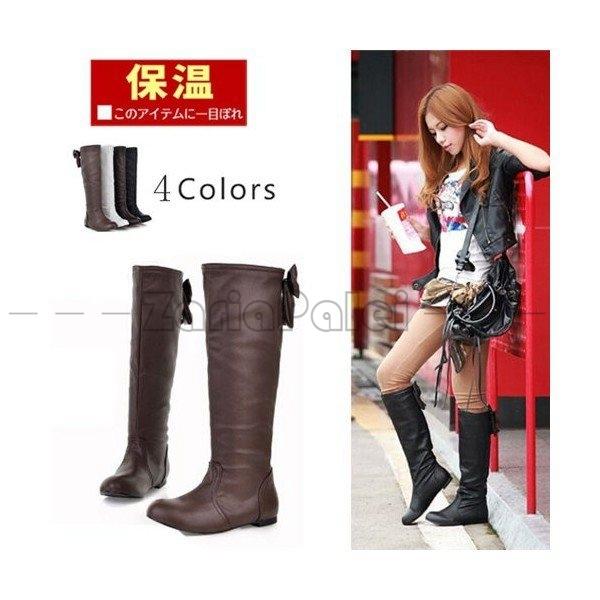 ブーツ レディースブーツ ミドルブーツ ボアブーツ ロングブーツ ボア アウトドア ロング丈 レディース用 シューズ 無地