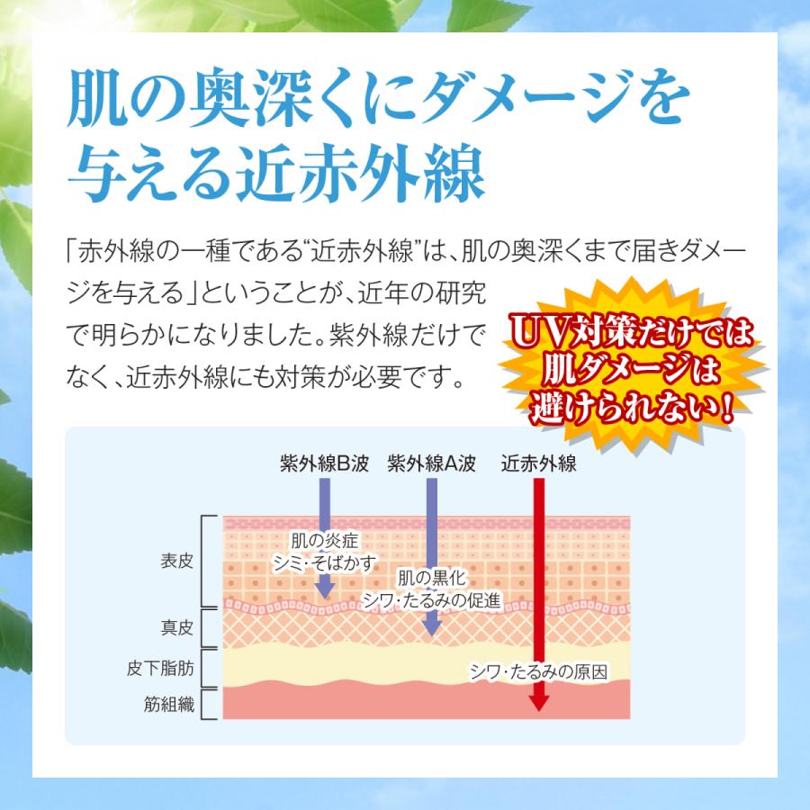 日焼け止めクリーム サンブロックW SPF50 PA++++ 紫外線 UV 近赤外線