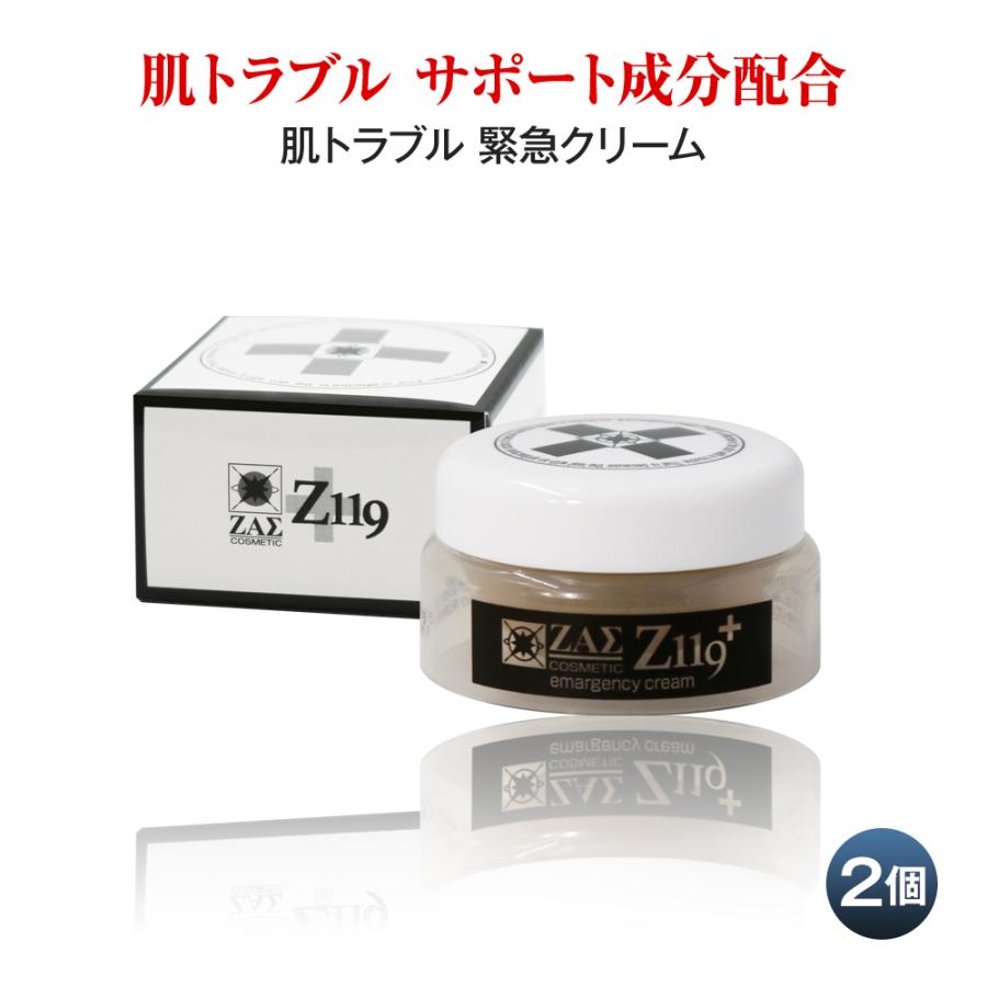 スキンケア 緊急サポート Z119クリーム 2個組 ニキビ肌 肌荒れ 脂性肌 乾燥肌 混合肌対応クリーム メンズコスメ ザス Zas Y3086 メンズコスメのザス Yahoo 店 通販 Yahoo ショッピング