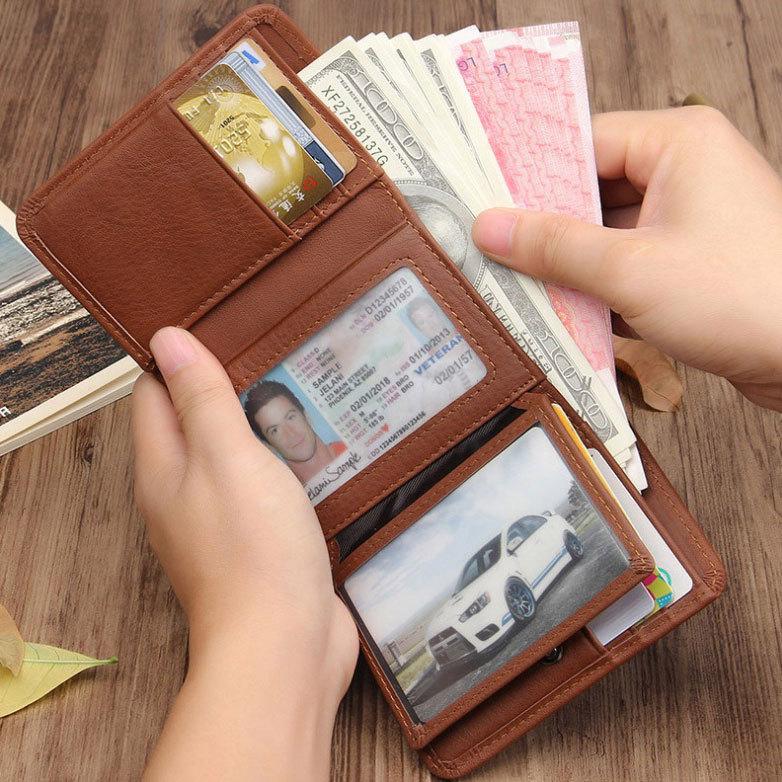 ミカド　三つ折りサイズ　メンズ　シンプル　牛革　小銭入れ 財布 メンズ 二つ折り コンパクト財布 カード収納 キャッシュ