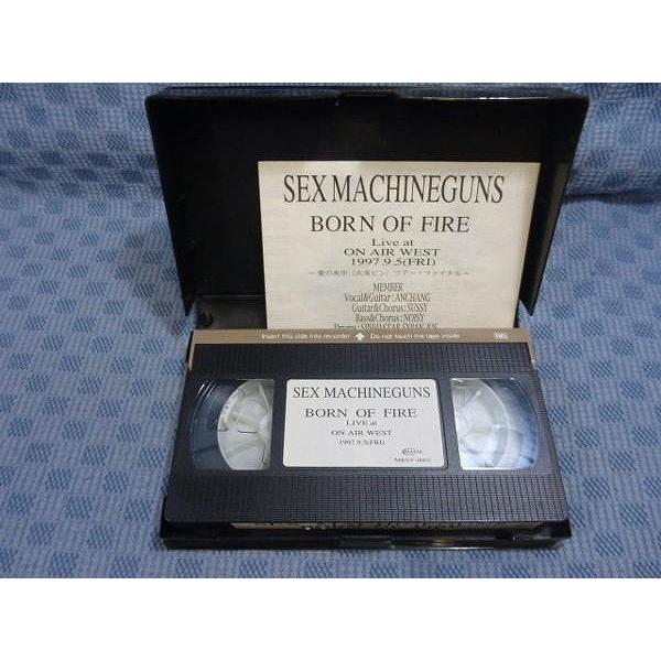 M345○SEX MACHINEGUNS「BORN OF FIRE」VHSビデオ : ざうるす - 通販