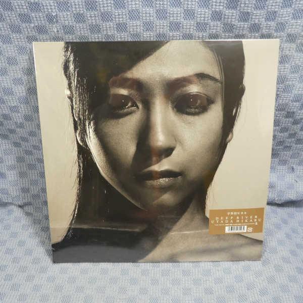 VA243○宇多田ヒカル「DEEP RIVER」2枚組LP(アナログ盤)/未開封