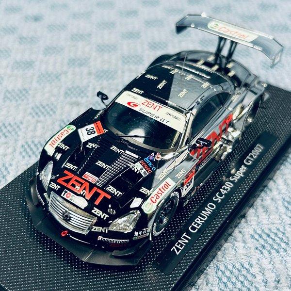 ZB264●【 エブロ？ 1/43 ゼント セルモ SC430 スーパーGT 2007 ＃38 】 EBBRO？ ZENT CERUMO｜zaurusys｜02