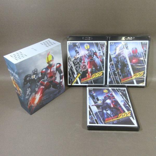 K504○半田健人「仮面ライダー555(ファイズ) Blu-ray BOX 1〜3」全3巻  