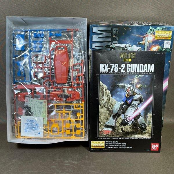 XA997○未組立品【 MG 1/100 RX-78-2 ガンダム Ver. ONE YEAR WAR 0079  