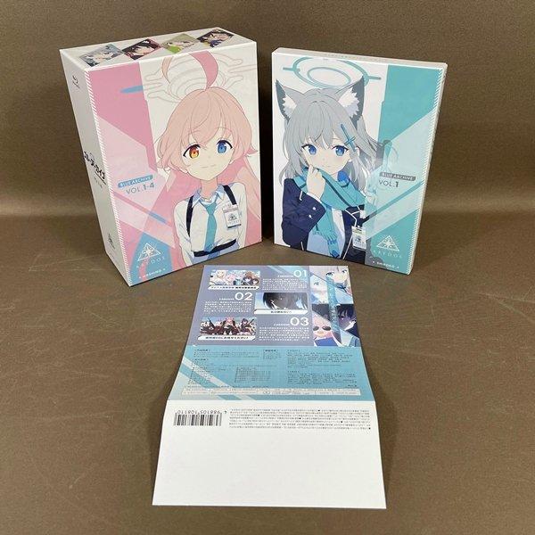 XB276○【 ブルーアーカイブ The Animetion 全4巻セット 】全巻収納