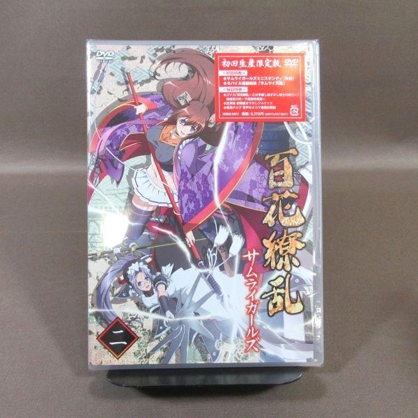 ☆KA747○「百花繚乱 サムライガールズ 初回生産限定版 一〜六」DVD全6