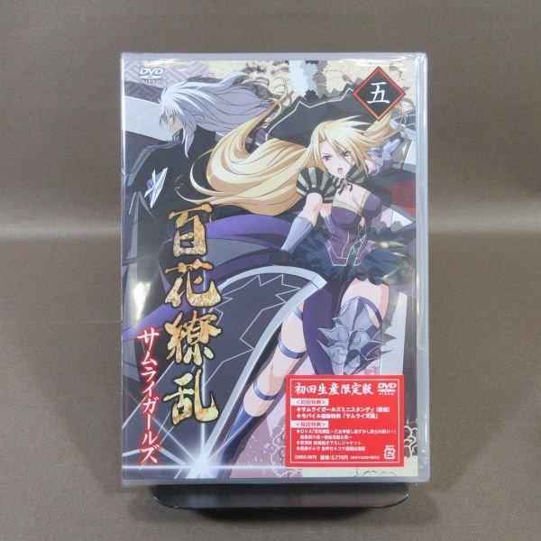 ☆KA747○「百花繚乱 サムライガールズ 初回生産限定版 一〜六」DVD全6