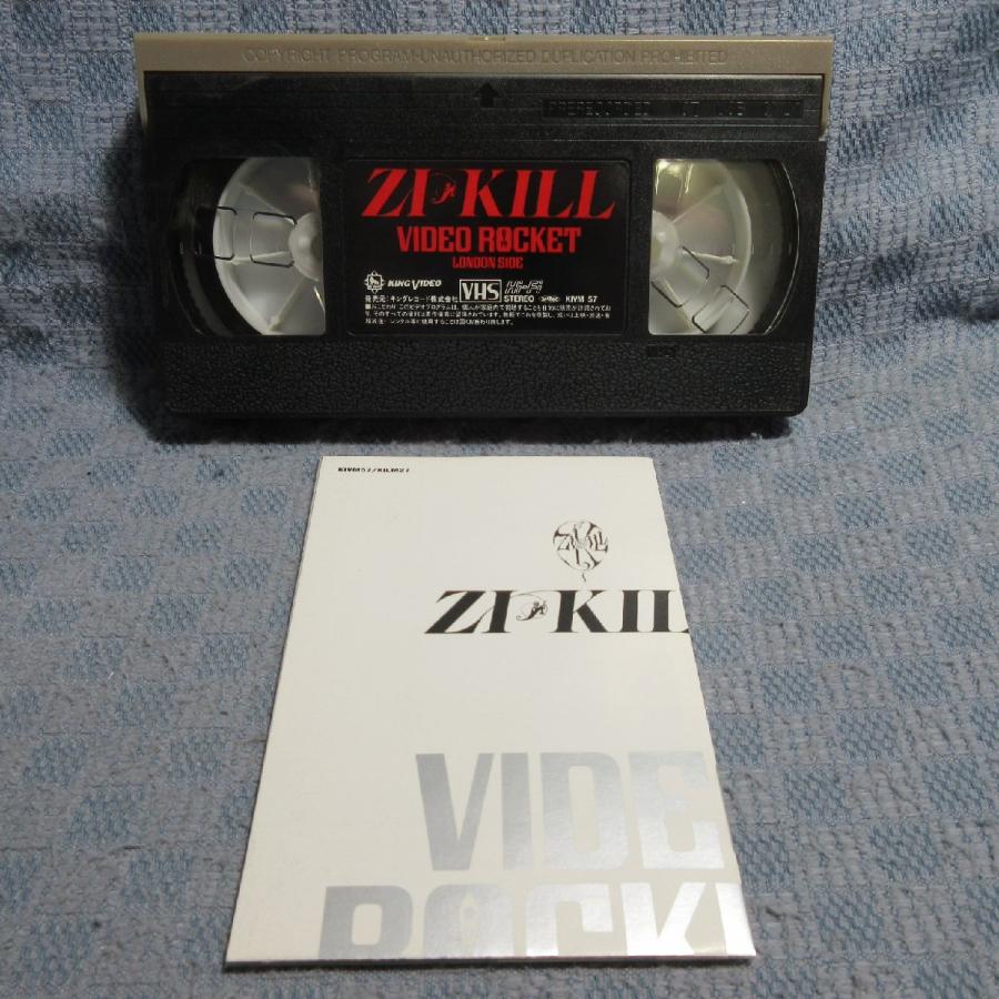 MA035○KIVM57「ZI:KILL / VIDEO ROCKET LONDON SIDE」VHSビデオ