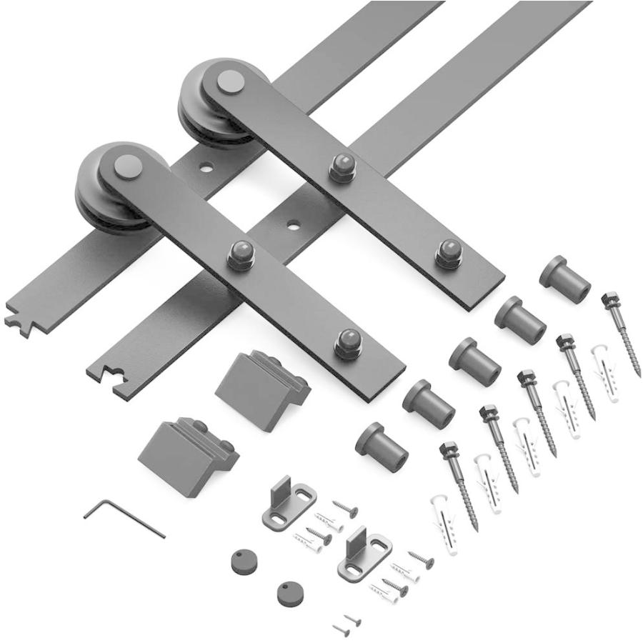 55 以上節約 Zekoo 吊り引き戸レール バーンドア金具 引き扉 引き違いドア トラックレール 室内ドア ソフトクローザー リフォームドア Diy 建具 格安人気 Sigmageotecnologias Com