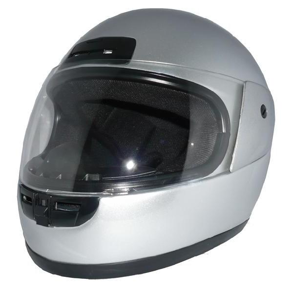 ザワキタ ZK-500 フルフェイスヘルメット（シルバー）SG公認 全排気量