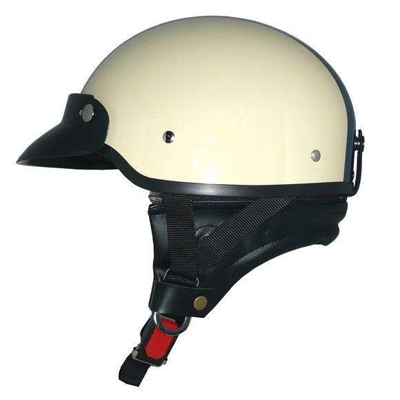 ザワキタ ZK-600 バイザー付きハーフジェット(アイボリー ザワキタ ZK-600 バイザー付きハーフジェット(アイボリー