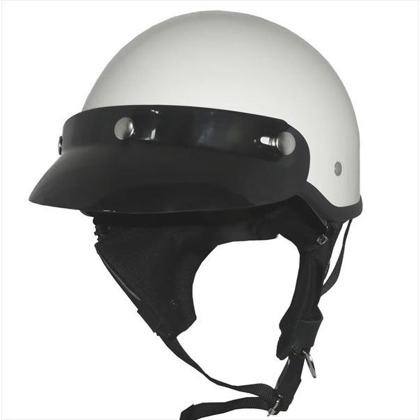 ザワキタ 再入荷!ZK-600 バイザー付きハーフジェット(ホワイト ザワキタ 再入荷!ZK-600 バイザー付きハーフジェット(ホワイト