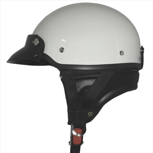 ザワキタ 再入荷!ZK-600 バイザー付きハーフジェット(ホワイト ザワキタ 再入荷!ZK-600 バイザー付きハーフジェット(ホワイト
