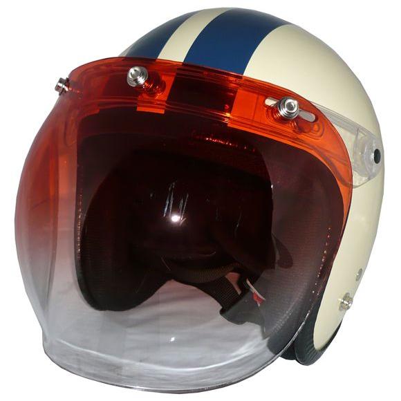 ザワキタ バブルシールド（グラデーションレッド） 可動ボタン採用で