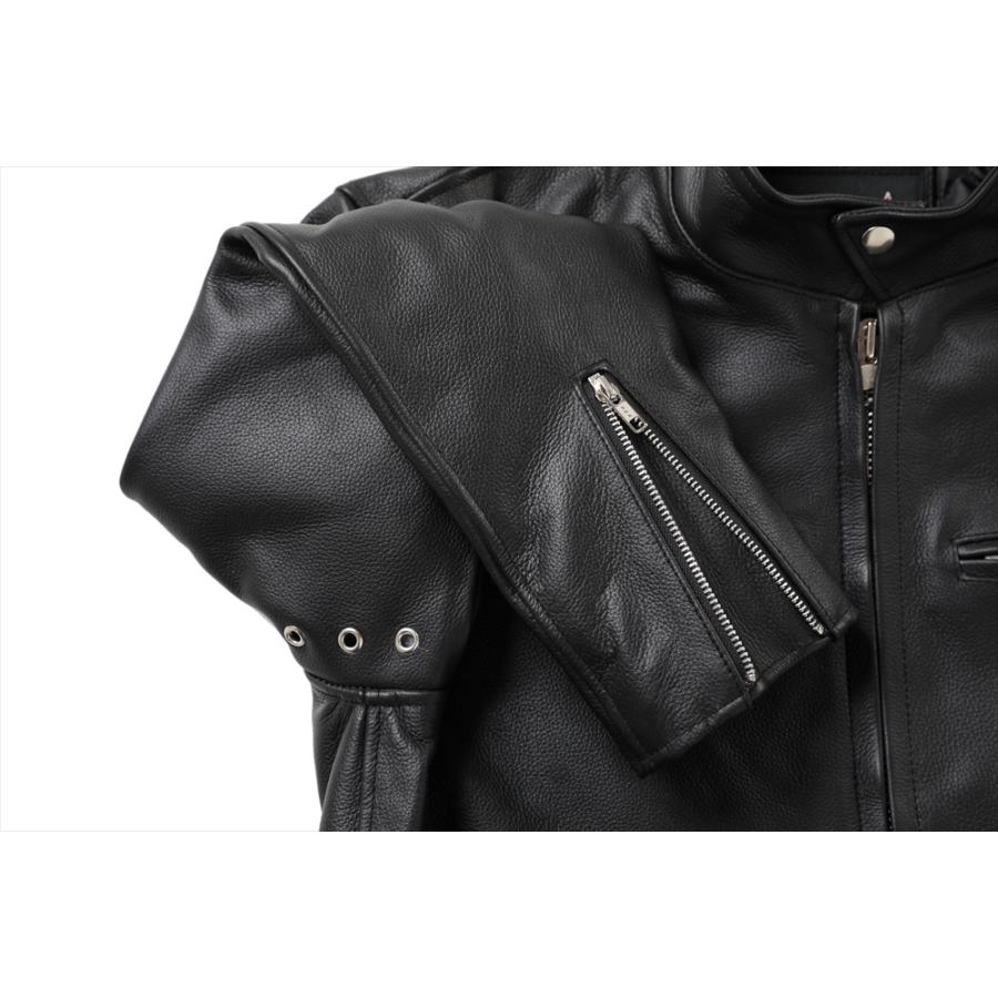 ザワキタ ポイント5倍！本革ライダース【JS51シングル】 タイトな造り