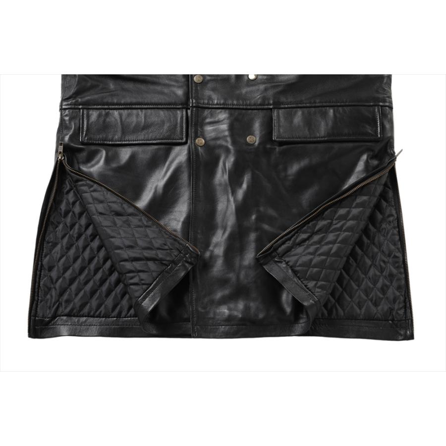 ザワキタ ポイント5倍！本革ポリスジャケット 軽くてやわらかいシープ