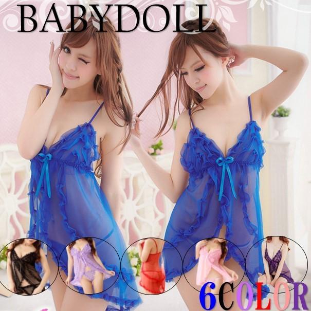 ベビードール セクシーランジェリー 下着 Tバックショーツ セット レディース下着 キャミソール 可愛い 透けてるタイプ Za066 Zazach 通販 Yahoo ショッピング