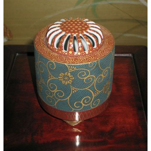 茶道具 香炉・香合 九谷焼 青粒鉄仙 洸仙作 : ZAZU&CO. - 通販 - Yahoo