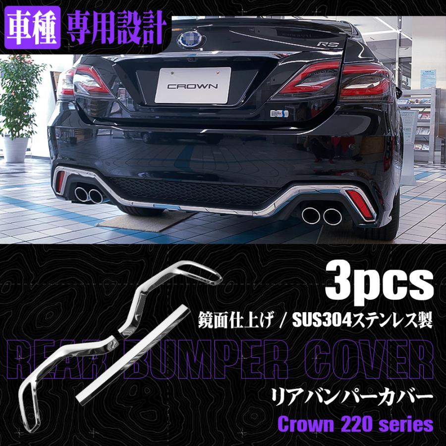 在庫処分】 クラウン 220系 RS専用 2018年 リアバンパーカバー