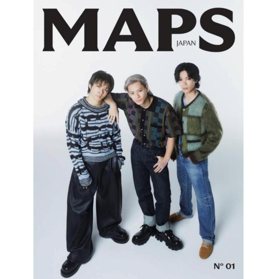 即日発送】MAPS JAPAN 創刊号（日本版）表紙：Number_i ナンバーアイ