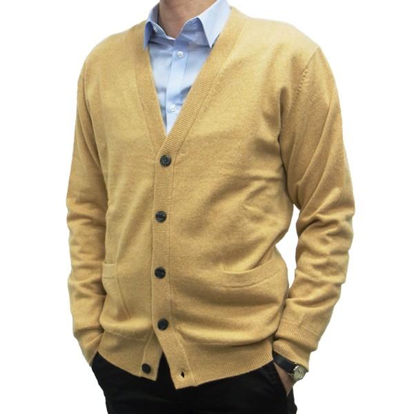 傘寿 米寿 祝い カシミヤ 100% カーディガン メンズ (80歳) (88歳) 御