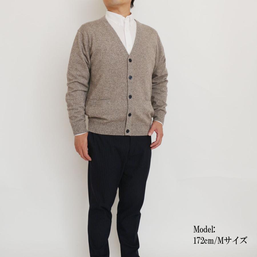 カシミヤ 100％ 無地 カーディガン メンズ 男性 ニット カシミア