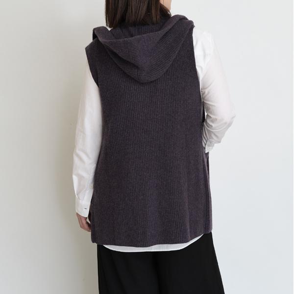 美品 ストラスブルゴ リブ カシミヤ カシミア プルオーバー パーカー