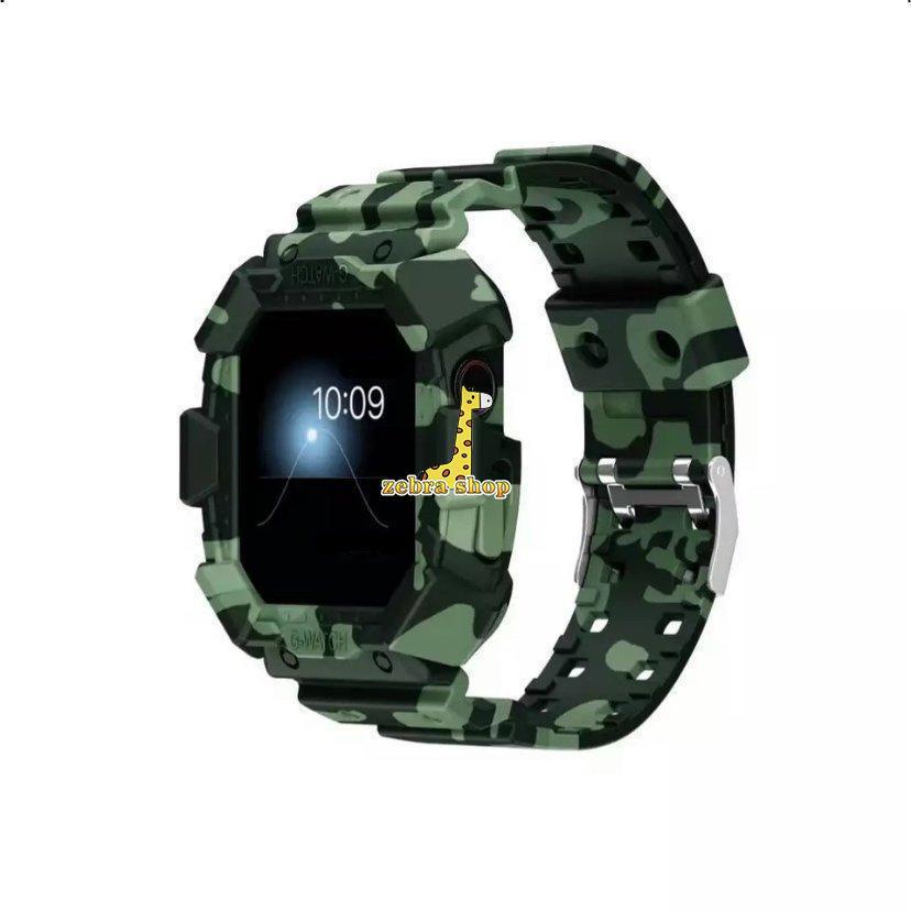 Apple Watch Series9アップルウォッチ　バンド　一体型　　Gショック　ジーショック　ケース　カバー　ベルト  1 2 3 4 5 6 7 8 SE｜zebra-shop｜08