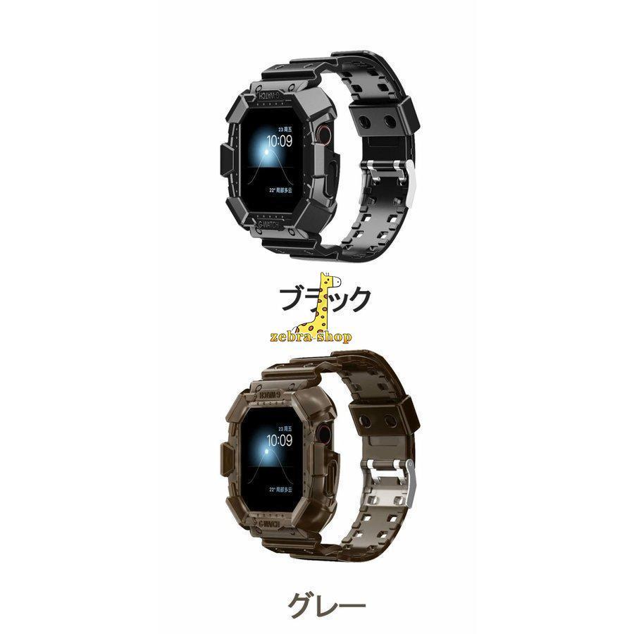 Apple Watch Series9アップルウォッチ カバー  ケース 保護カバー 38mm-49mm  バンド 交換バンド 6 SE 5 3 4 一体型｜zebra-shop｜17