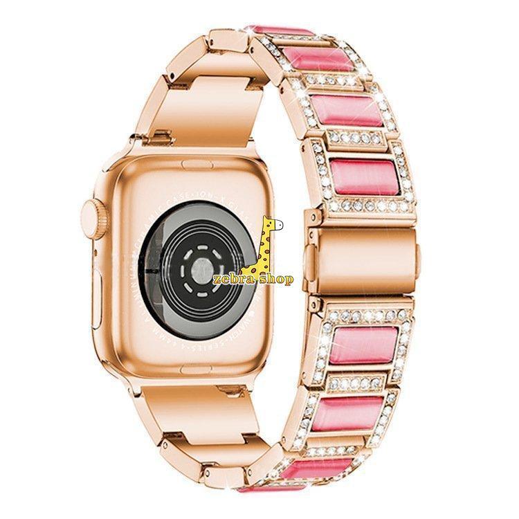Apple Watch腕時計 バンド 金属ベルトアップル ウォッチ ベルト ダイヤモンド キラキラ iwatch Series 8-1 対応 交換 取り替えベルト おしゃれ女性｜zebra-shop｜10