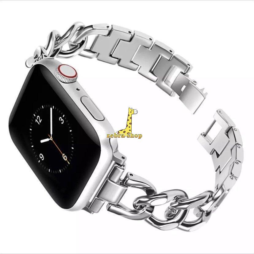 アップルウォッチ　バンド　チェーン　ベルト　おしゃれ　かわいい　Apple Watch 38mm-49mm シリーズ　series 1 2 3 4 5 6 7 8 SE｜zebra-shop｜03