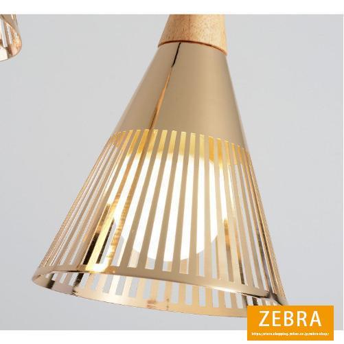 高品質 3灯 金色 ポストモダン ペンダントライト 天井照明 欧米LED