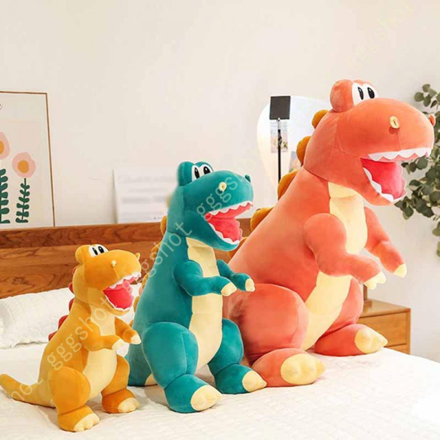トリケラトプス ぬいぐるみ 恐竜おもちゃ 特大 お人形 可愛い オリジナル 柔らかい 抱き枕 クッション クリスマス お誕生日 贈り物 ギフト キャラクター｜zebra-shop｜14